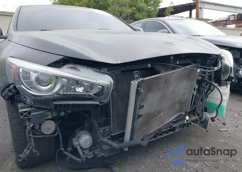 2016 Infiniti Q50 3.0T Premium z USA, uszkodzony, nr VIN JN1EV7AP9GM300153